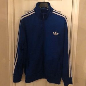 Blue Adidas Track Jacket 2XL